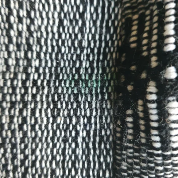 Handmade Backpack black and white - Picture 6 of 6